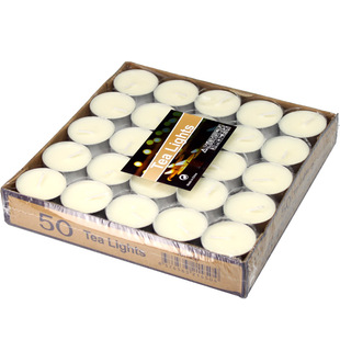 50粒装茶蜡｜煮茶温茶专用小茶炉香薰蜡烛 每个14克可点4小时茶道