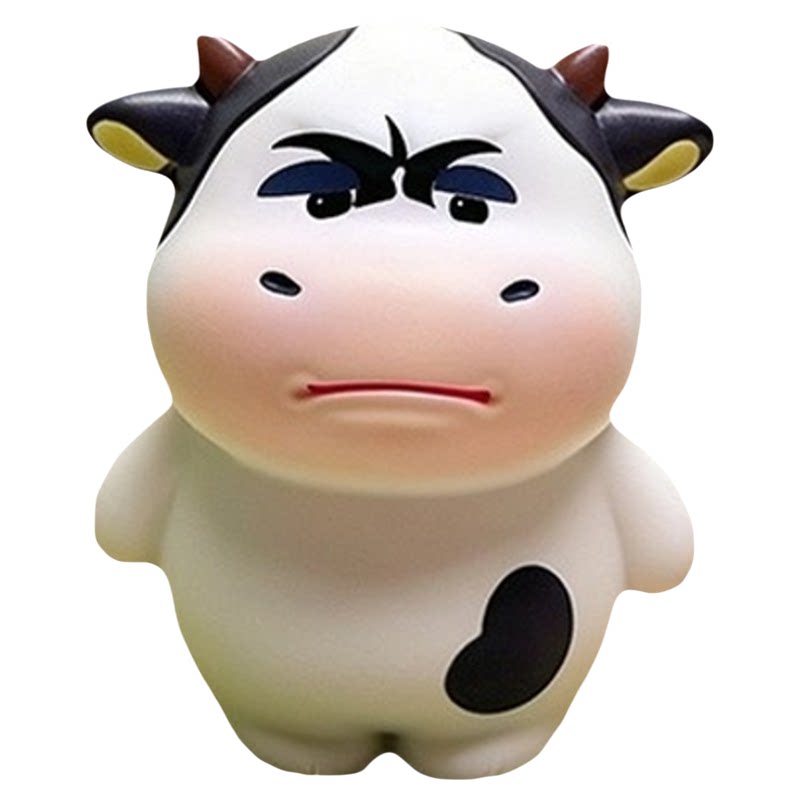 小红书同款草地牛表情包盲盒手办