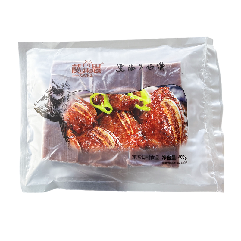 萨味思黑椒牛仔骨牛排带骨牛肉