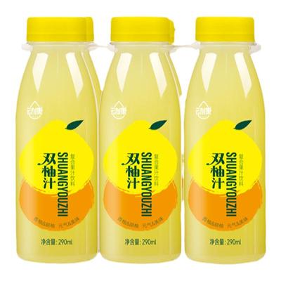 【夏天饮品】动康290ml双柚汁杨梅汁柠檬水日期新NFC果汁解渴解腻