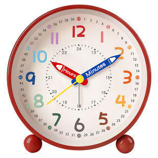 闹钟2026新款学生专用起床神器儿童男女孩学习时钟表简单实用时钟