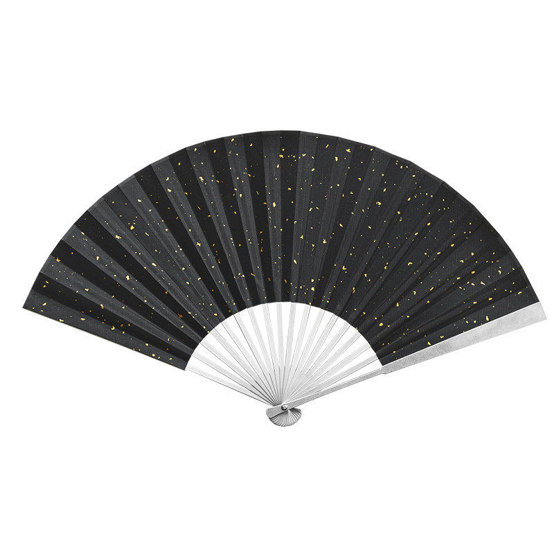 纯金属扇骨防身文玩折扇