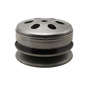 国产豪迈光阳GY6-125踏板车助力摩托车从动轮 后皮带轮离合器总成