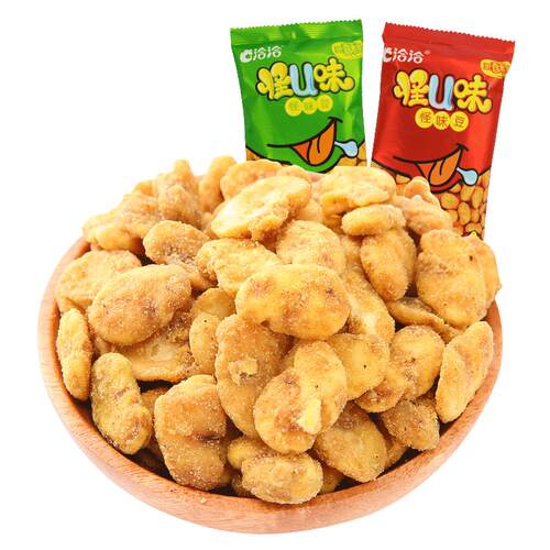 洽洽怪味豆30小包装怪U味兰花豆蚕豆网红解馋小零食小吃休闲食品