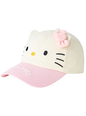 hellokitty正版粉色鸭舌帽