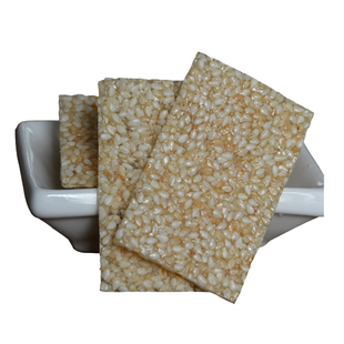 湖北焦切片莫愁村芝麻糖片焦切糖湖北钟祥特产广生庵焦切手工制作