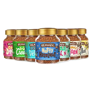 Beanies贝尼诗咖啡英国原装进口冻干速溶冷萃0糖0脂0脂防困提神