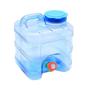 格术户外纯净矿泉水桶加厚车载储水用露营便携手提家用PC饮用水桶