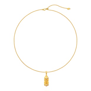 G XIAOXIAO【喜上眉梢算盘】新中式高级精美百搭算盘项链 F16X332