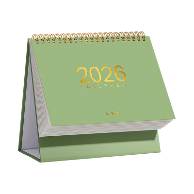 简约日历2026新款学生记事本备忘录中高考倒计时计划本月历年历全年创意办公室桌面摆件2024年小台历可定制