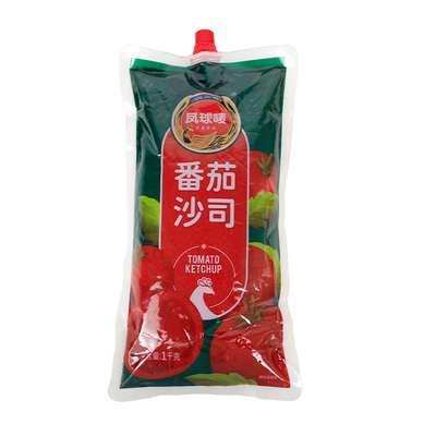 凤球唛番茄沙司包邮手抓饼汉堡