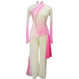 古典舞服装演出服女胶州秧歌舞蹈服樊婧怡同款流年剧目扇子舞艺考