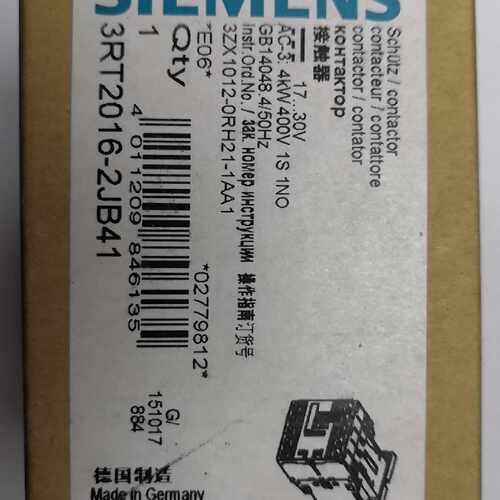 议价西门子接触器 3RT2016-1JB41 3RT20161JB41 现货特价 原装全