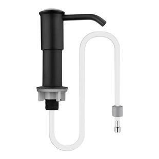 洗洁精水槽按压皂液器304不锈钢大桶加高泵头止逆阀洗涤灵压取器