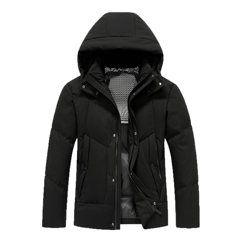 雪中飞2025新款冬季连帽羽绒服