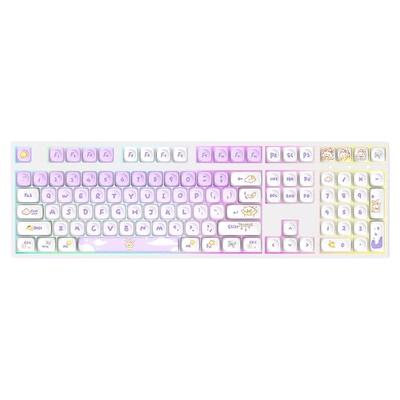 三模轴座RGB灯效客制化108键键盘