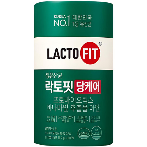 钟根堂韩国无糖益生菌lactofit乐多飞成人大人调理肠胃肠道血糖版
