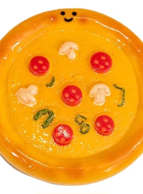 仿真微缩披萨DIY冰箱装饰品摆件