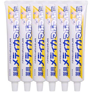 6支日本Sunstar盛世达清洁牙渍盐药用牙膏咸味牙周炎护理170g进口