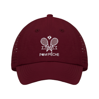 彭派奇运动棒球帽刺绣带透气孔