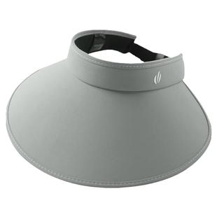 户外帽子女黑胶大檐遮阳空顶帽夏季防晒防紫外线遮脸出游太阳帽潮