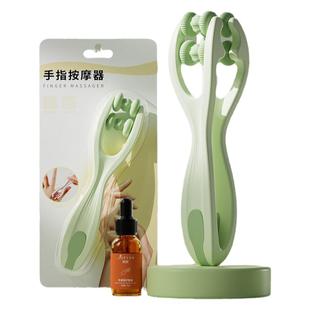 手指按摩器手关节按摩滚轮手指头变细长手部穴位瘦手指漫画手神器