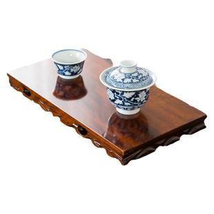 长方形实木根雕底座奇石铜器古玩茶盘工艺品客厅摆件木头底托架子