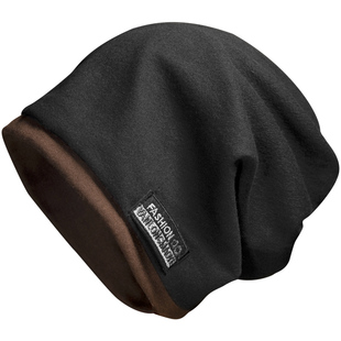 帽子男士秋冬薄款堆堆帽男款2024新款大码头巾帽包头帽冷帽男围脖