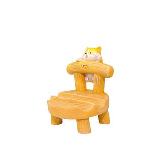 手机支架小椅子桌面摆件可爱创意懒人迷你凳子平板支撑架追剧神器