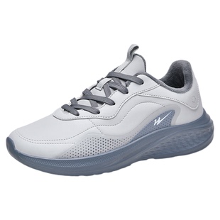 双星冬季男鞋2025新款加绒保暖运动鞋男款休闲防水轻便软底跑步鞋