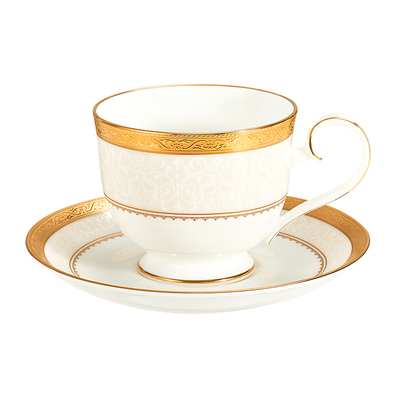noritake欧式精致复古咖啡杯套装