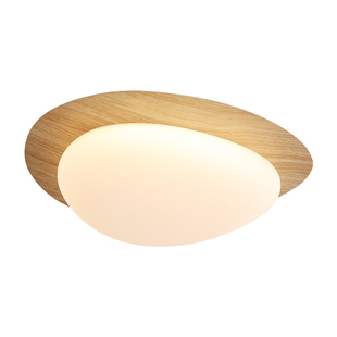 北欧吸顶灯卧室灯书房简约现代设计师过道阳台日式无频闪led灯具