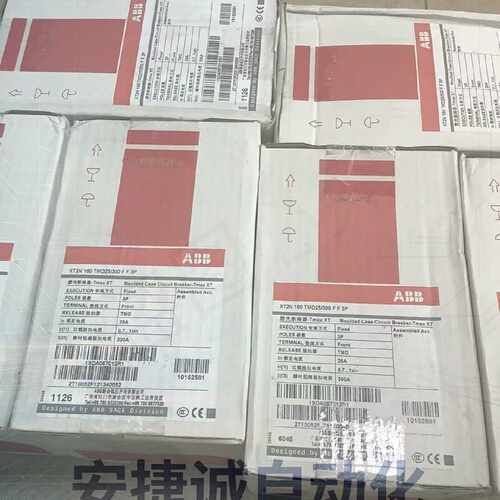 配件ABB塑壳断路器XT2N160 TMD25/300 FF 3议价