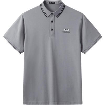 骆驼男装透气男装POLO衫