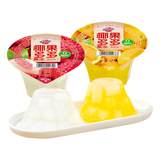 蜡笔小新.椰果多多果冻6杯*180g劵后9.9元包邮