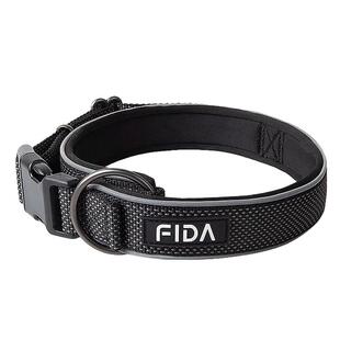 狗狗项圈大型犬反光脖圈劲圈中小型犬泰迪牵引绳金毛遛狗绳狗链子