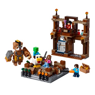 乐高官方旗舰店21272我的世界林地府邸对战擂台积木儿童益智玩具