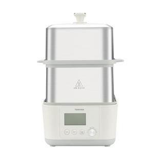 东芝芝味蒸电蒸锅家用大容量电炖锅不锈钢蒸煮早餐机多功能一体锅