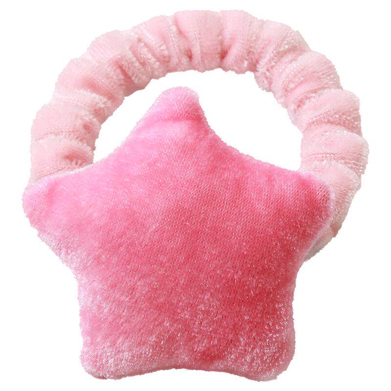 儿童可爱丝绒星星头绳大肠发圈女童宝宝扎头发皮筋不伤发发绳皮套