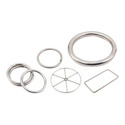 304不锈钢圆环O型环钢圈环圆管环圆圈焊接环铁环实心线棒非标定做