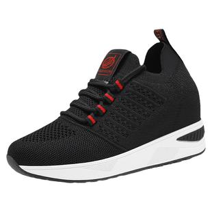 内增高女鞋老北京布鞋休闲运动鞋秋冬季黑色防滑旅游跳舞中年妈妈