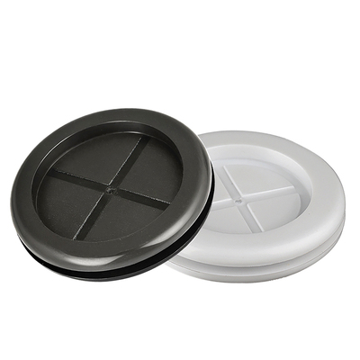 圆形橡胶十字双面护线圈出线孔保护套卡扣式护线套圆孔过线密封圈