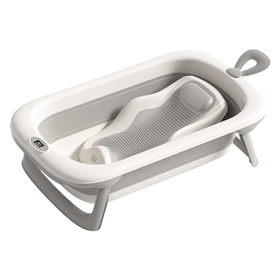 小沐马婴儿洗澡盆大号浴桶浴盆家用宝宝折叠幼儿新生儿童用品脸盆