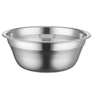 304不锈钢盆加厚厨房商用汤盆菜盆和面盆打蛋盆食堂不锈钢碗汤碗