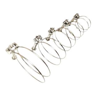 304不锈钢双钢丝箍喉箍卡扣紧固抱箍管夹橡胶水管卡油管卡箍管箍