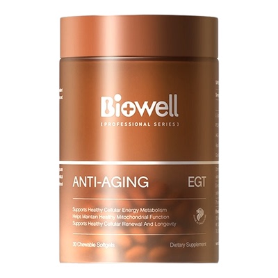 【自营】99.999%白诺优Biowell麦角硫因60mg高含量AKG胶囊PQQ30