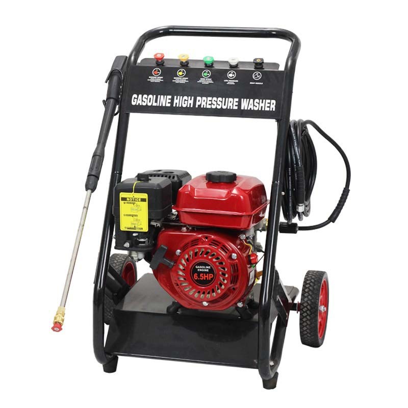 汽油柴油高压洗车机推车清洗商用移动洗地机管道数疏通小型家用清