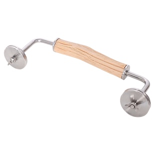 鹦鹉野梨木304不锈钢提手便携外带笼站棍站杆实木户外笼把手配件