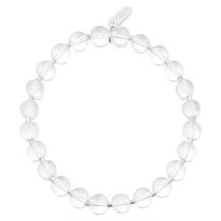 kevkev官方正品NUMBERING 赵露思同款7A超透纯银天然白水晶手串女