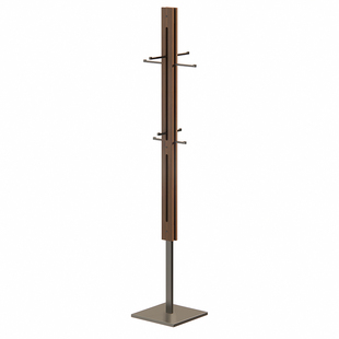 长物造物|密斯衣架 中古实木落地衣帽架极简挂衣架包豪斯设计师款